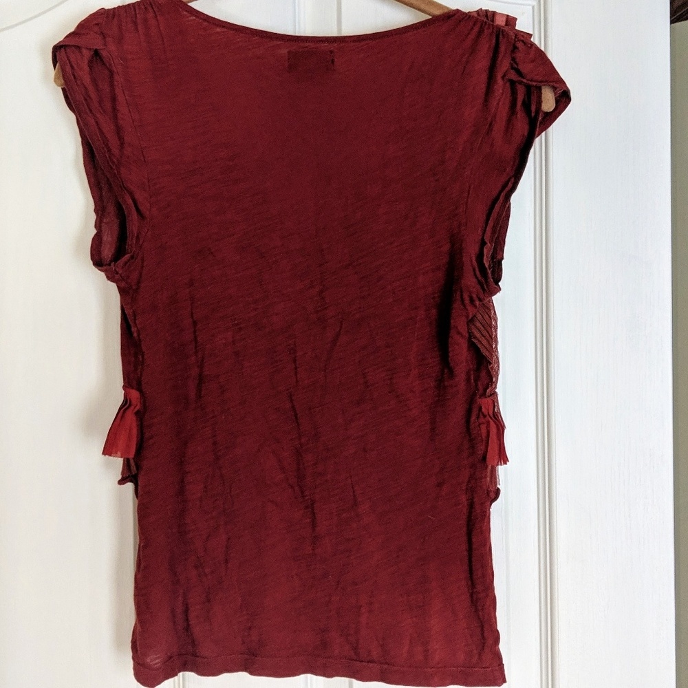 Anthropology♥️ Deletta 100% Cotton Top - Picture 4 of 7